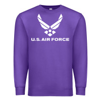 Purple us air force Premium Sweatshirt - linhVisuals