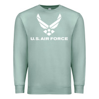 Seafoam us air force Premium Sweatshirt - linhVisuals