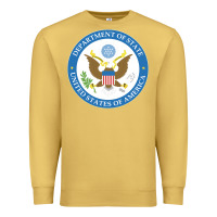 Antique Gold us department of state 2 Premium Sweatshirt - linhVisuals