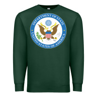 Sports Green us department of state 2 Premium Sweatshirt - linhVisuals