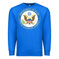 True Royal us department of state 2 Premium Sweatshirt - linhVisuals