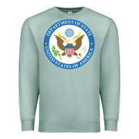 Seafoam us department of state 2 Premium Sweatshirt - linhVisuals