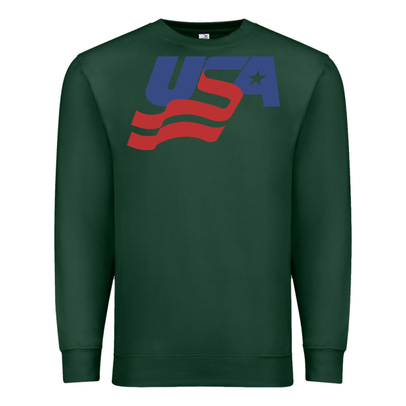 Usa Hockey Simple Premium Sweatshirt by linhVisuals | Teevron