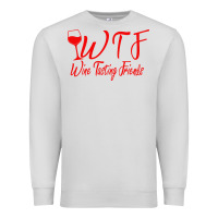 Dove Grey wine tasting friends Premium Sweatshirt - linhVisuals