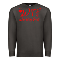 Smoke wine tasting friends Premium Sweatshirt - linhVisuals