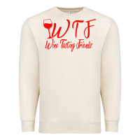 Sandshell wine tasting friends Premium Sweatshirt - linhVisuals