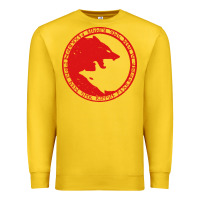Lemon fenrir wolf of odin Premium Sweatshirt - linhVisuals