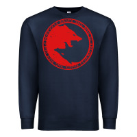Navy fenrir wolf of odin Premium Sweatshirt - linhVisuals