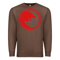 Chestnut fenrir wolf of odin Premium Sweatshirt - linhVisuals