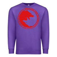 Purple fenrir wolf of odin Premium Sweatshirt - linhVisuals