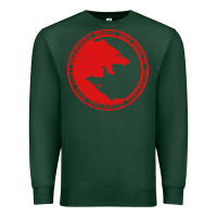 Sports Green fenrir wolf of odin Premium Sweatshirt - linhVisuals
