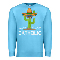Ocean Blue fun catholicism humor meme saying  funny catholic t shirt Premium Sweatshirt - linhVisuals