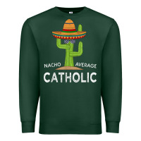 Sports Green fun catholicism humor meme saying  funny catholic t shirt Premium Sweatshirt - linhVisuals