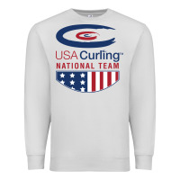 Dove Grey usa curling team Premium Sweatshirt - linhVisuals
