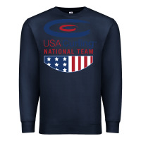 Navy usa curling team Premium Sweatshirt - linhVisuals