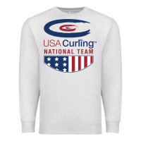 Oatmeal Heather usa curling team Premium Sweatshirt - linhVisuals