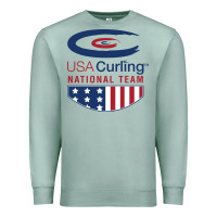 Seafoam usa curling team Premium Sweatshirt - linhVisuals