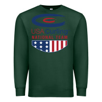Sports Green usa curling team Premium Sweatshirt - linhVisuals