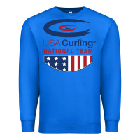 True Royal usa curling team Premium Sweatshirt - linhVisuals