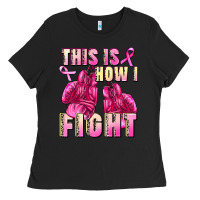 Black This is how i fight Ladies Tee - FaDigitalArtStudio