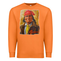 Carrot geronimo apache warrior native american t shirt Premium Sweatshirt - linhVisuals