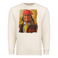 Geronimo Apache Warrior Native American T Shirt Premium Sweatshirt | Teevron