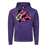 Cloud Purple Minnie Mouse Vintage Hoodie - CowhideDigitalArt