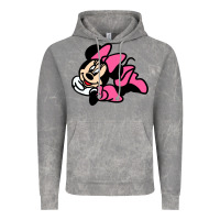 Cloud Rock Minnie Mouse Vintage Hoodie - CowhideDigitalArt