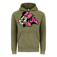 Vintage Olive Minnie Mouse Vintage Hoodie - CowhideDigitalArt