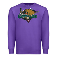 Purple the-utah-grizzlies-pen Premium Sweatshirt - linhVisuals