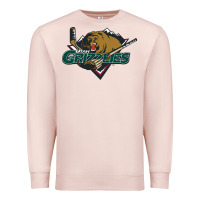 Pale Pink the-utah-grizzlies-pen Premium Sweatshirt - linhVisuals