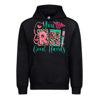 Black you rn good hands registered nurse Urban Hoodie - RanaPortraitStore