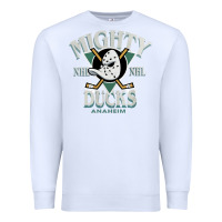 White vintage mighty sports ducks Premium Sweatshirt - linhVisuals