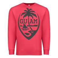 Cardinal guam seal guam flag usa guamanian chamorro gifts pullover hoodie Premium Sweatshirt - linhVisuals