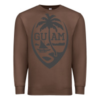 Chestnut guam seal guam flag usa guamanian chamorro gifts pullover hoodie Premium Sweatshirt - linhVisuals