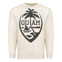 Sandshell guam seal guam flag usa guamanian chamorro gifts pullover hoodie Premium Sweatshirt - linhVisuals