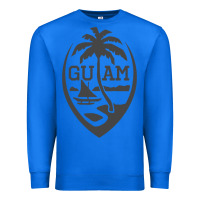 True Royal guam seal guam flag usa guamanian chamorro gifts pullover hoodie Premium Sweatshirt - linhVisuals