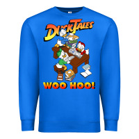 True Royal woo hoo duck tales art gift for fans Premium Sweatshirt - linhVisuals