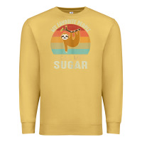 Antique Gold womens my favorite people call me sugar cute sloth lover grandma Premium Sweatshirt - linhVisuals