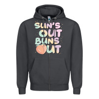 Smoke sun's out buns out Zipper Hoodie - JahusDesignShop