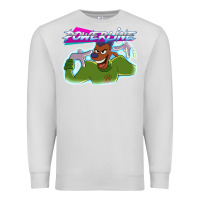 Dove Grey powerline Premium Sweatshirt - linhVisuals