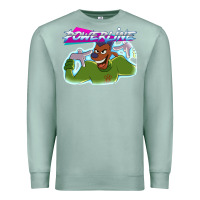 Seafoam powerline Premium Sweatshirt - linhVisuals