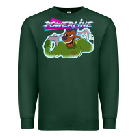 Sports Green powerline Premium Sweatshirt - linhVisuals