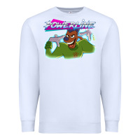White powerline Premium Sweatshirt - linhVisuals