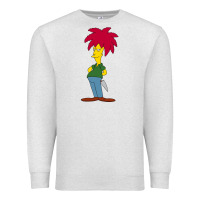 Oatmeal Heather simpson Premium Sweatshirt - linhVisuals