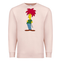 Pale Pink simpson Premium Sweatshirt - linhVisuals