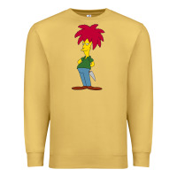 Antique Gold simpson Premium Sweatshirt - linhVisuals