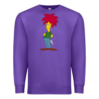 Purple simpson Premium Sweatshirt - linhVisuals