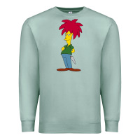 Seafoam simpson Premium Sweatshirt - linhVisuals