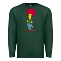 Sports Green simpson Premium Sweatshirt - linhVisuals